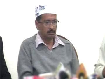 Man disrupts Arvind Kejriwal's press conference: highlights