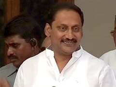 TDP MLAs stage protest outside Andhra Pradesh Chief Minister's camp office