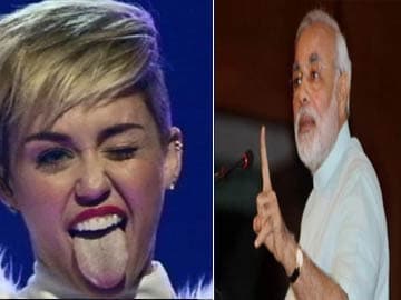 It's Narendra Modi vs Miley Cyrus on Twitter for Time's 'Person of the Year' title