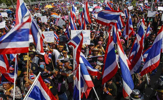 Thai capital on edge as protesters seek Prime Minister's downfall