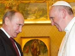 Vladimir Putin meets Pope and Berlusconi in Italy