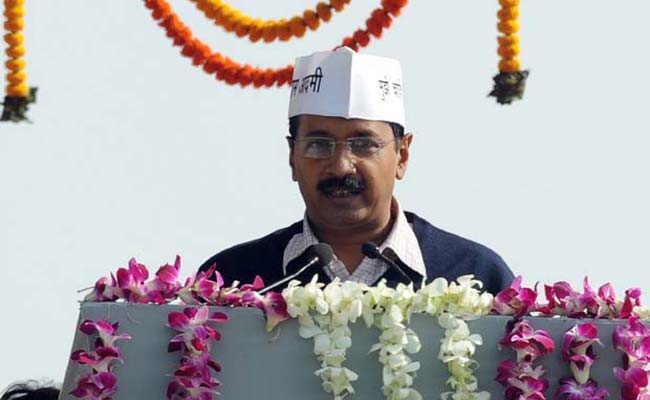 Arvind Kejriwal takes charge, vows 'We are here to serve'