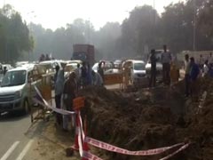 First fog, then huge traffic jams in Delhi this morning