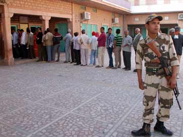 Re-polling in eight booths in Rajasthan today