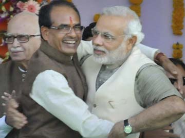 Shivraj Singh Chouhan takes oath as Madhya Pradesh chief minister for a third term