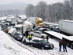Highways reopen in eastern Pennsylvania after massive pileups