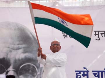 Anna Hazare's hunger strike enters sixth day