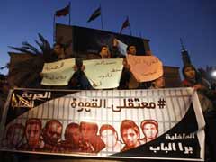 Hundreds protest against Egypt's jailing of activists