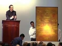 VS Gaitonde artwork sets world record at Christie's debut India auction