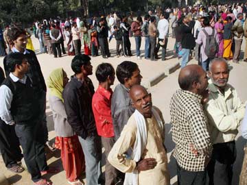 Delhi polls: 34 per cent voter turnout recorded till 1 pm