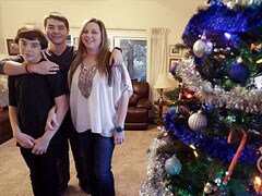 California family celebrates three heart transplants