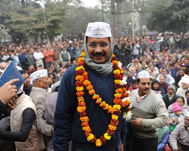 'Mango man' Arvind Kejriwal, India's newest political star