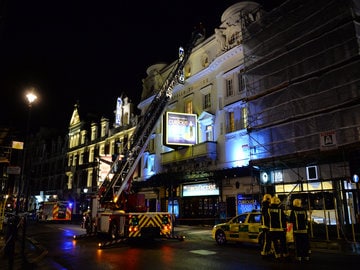 Almost 90 injured as ceiling collapses at London Apollo theatre
