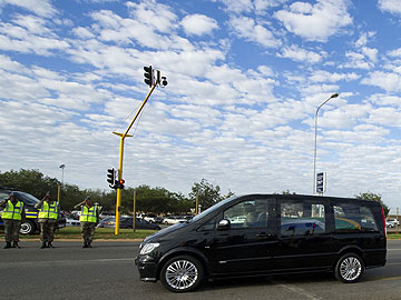 Nelson Mandela's remains transferred to air base 