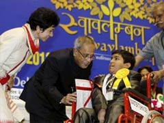 Disabled need to be empowered with education: President Pranab Mukherjee