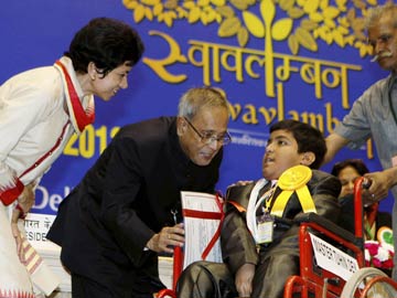 Disabled need to be empowered with education: President Pranab Mukherjee