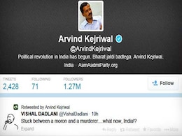 Arvind Kejriwal retweets controversial comment on Narendra Modi, Rahul Gandhi Arvind Kejriwal retweets controversial comment on Narendra Modi, Rahul Gandhi