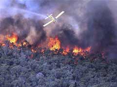 More than 90 wildfires blaze in Australian state