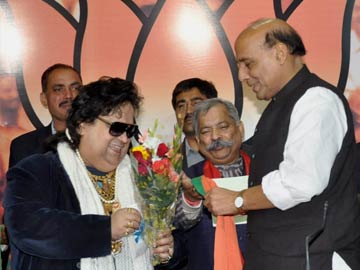 Bappi Lahiri joins BJP, former top cop may follow