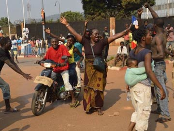 Celebrations in Central African Republic as leader resigns