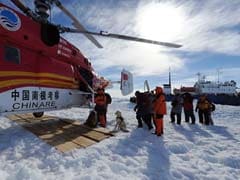 Chinese ship used in Antarctic rescue stuck in ice