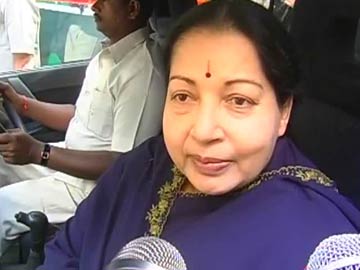 Tamil Nadu Chief Minister Jayalalithaa sounds poll bugle; seeks rout of DMK, Congress