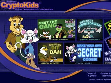 On children's website, NSA puts a furry, smiley face on its mission