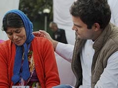 Rahul Gandhi meets families of Uttarakhand tragedy victims