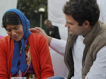 Rahul Gandhi meets families of Uttarakhand tragedy victims