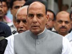 Rajnath Singh hits back at Congress, says it divides on religious lines