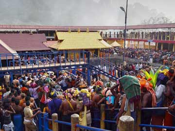 Elaborate security at Sabarimala for celestial light event