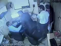 Caught on camera: Samajwadi Party workers brandish weapons, assault toll booth attendant