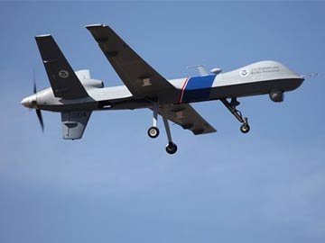 US drone crashes into Pacific