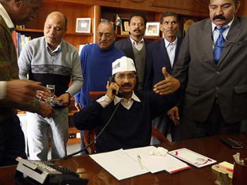 Delhi Chief Minister Arvind Kejriwal, a man in a hurry