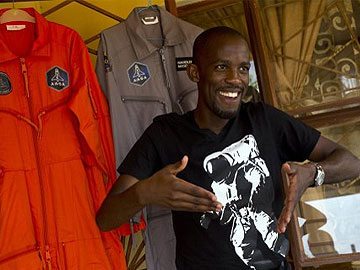 Young DJ set to be first black African in space