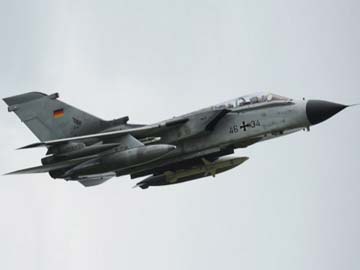 German army Tornado plane crashes