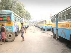 Kolkata: Private bus operators on strike; fare hike demanded