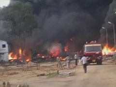 Major fire at chemical factory in Nalgonda