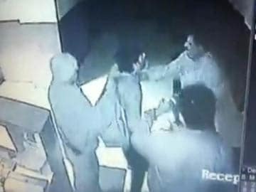 Caught on CCTV: cops assault doctor at Solapur hospital