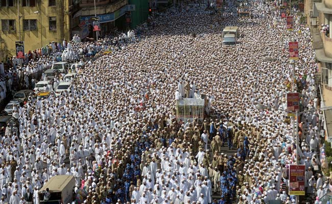 Dr Syedna Mohammed Burhanuddin's final journey begins