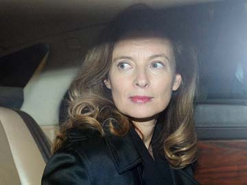 Valerie Trierweiler arrives in India after split with Francois Hollande