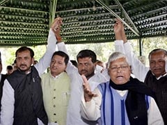 During RJD show of strength after rebellion, stones thrown at speaker's home
