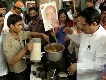 Narendra Modi to launch 'chai pe charcha' campaign today