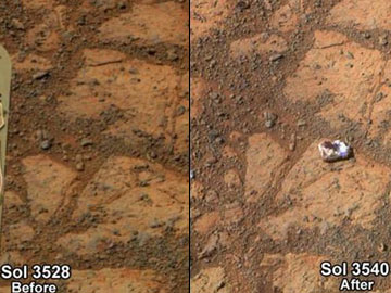 NASA solves mystery of 'jelly doughnut' rock on Mars