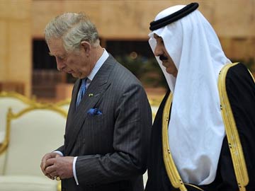 Britain's Prince Charles meets Saudi officials 