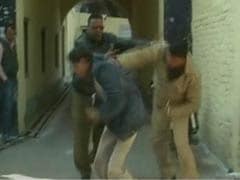 Caught on camera: UP cops thrash mentally-challenged man