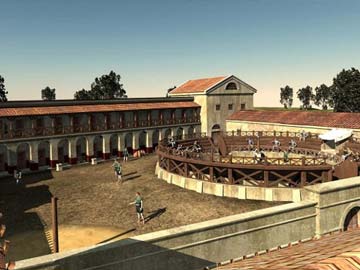 Archaeologists recreate Roman gladiator school in Austria