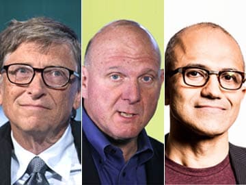 Microsoft's journey: four decades, three CEOs
