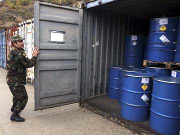 Syria ships out third load of chemical weapon materials