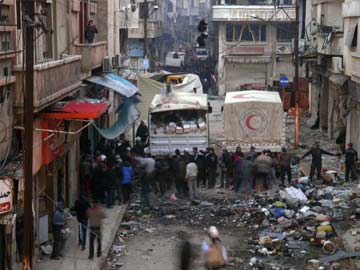 UN, Red Crescent resume Homs aid operation after attack